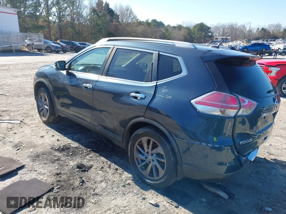2016 Nissan Rogue SV with VIN 5N1AT2MV7GC732658, listed as a IAAI auction lot 41138612 with 119,692 mi miles. Bid and sale history available at carsss.com. Image 3.
