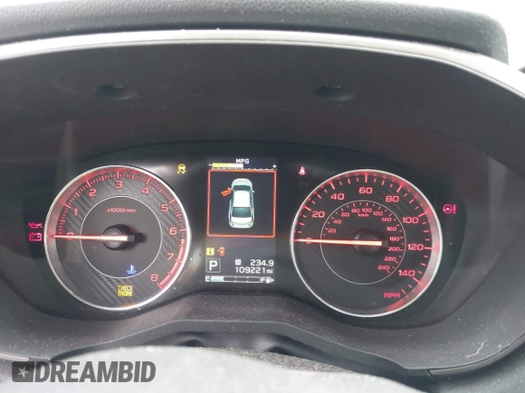 2017 Subaru Impreza Special Sports with VIN 4S3GKAK64H3603009, listed as a IAAI auction lot 42388023 with 109,221 mi miles and . Bid and sale history available at DreamBid. Image 7.