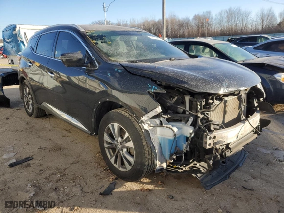 2017 Nissan Murano SV with VIN 5N1AZ2MG6HN167468, listed as a Copart auction lot 88725645 with 86,411 mi miles and Salvage Title. Bid and sale history available at carsss.com. Image 4.