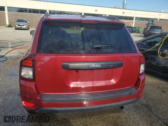 2016 Jeep Compass Sport z VIN 1C4NJCBA2GD575407, wystawiony jako Copart lot #62019065 z przebiegiem 116 721 mil mil oraz Czysty tytuł • Clean title. Historia ofert i sprzedaży dostępna na DreamBid. Obrazek 6.