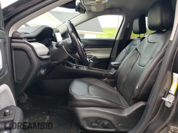 2022 Jeep Compass Latitude Lux with VIN 3C4NJDFB1NT191778, listed as a Copart auction lot 61020475 with 150,559 mi miles and Salvage title. Bid and sale history available at DreamBid. Image 7.
