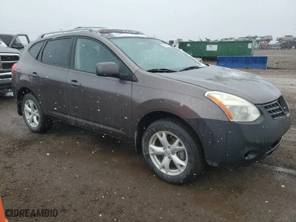 2009 Nissan Rogue SL with VIN JN8AS58V09W172443, listed as a Copart auction lot 53993915 with 139,678 mi miles and Salvage Title. Bid and sale history available at carsss.com. Image 4.