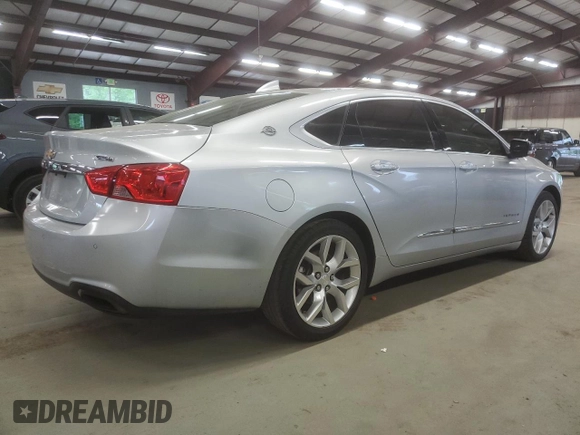 2020 Chevrolet Impala Premier with VIN 2G1105S34L9103708, listed as a Copart auction lot 56901005 with 219,835 mi miles and Clean title. Bid and sale history available at DreamBid. Image 3.