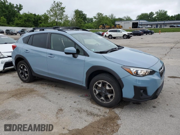 2020 Subaru Crosstrek Premium with VIN JF2GTAECXL8220753, listed as a Copart auction lot 59567835 with 53,857 mi miles and Salvage title. Bid and sale history available at DreamBid. Image 4.