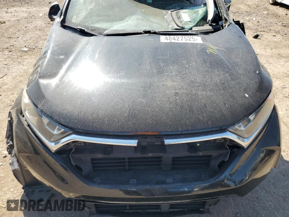 2017 Honda CR-V LX with VIN 2HKRW6H34HH222739, listed as a Copart auction lot 48427525 with 0 mi miles and Salvage Title. Bid and sale history available at carsss.com. Image 12.
