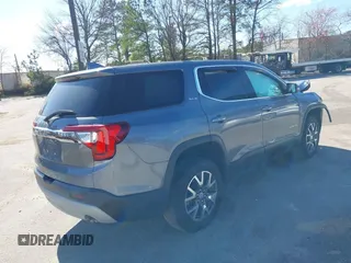 2020 GMC Acadia SLE with VIN 1GKKNKLA4LZ168965, listed as a IAAI auction lot 41786006 with 77,122 mi miles and . Bid and sale history available at carsss.com. Image 4.