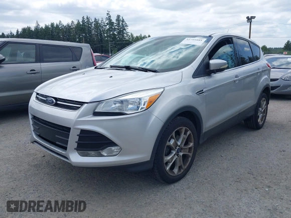 2013 Ford Escape SEL with VIN 1FMCU0HX5DUB53695, listed as a IAAI auction lot 42795881 with 165,330 mi miles and . Bid and sale history available at DreamBid. Image 2.