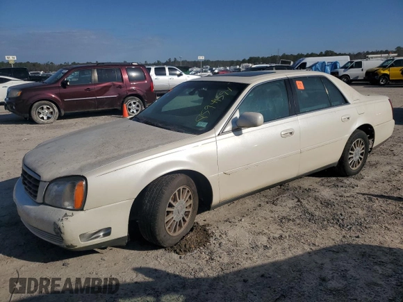 2003 Cadillac DeVille DHS z VIN 1G6KE57Y03U116432, wystawiony jako Copart lot #85949594 z przebiegiem 204 321 mil mil oraz Czysty tytuł • Clean title. Historia ofert i sprzedaży dostępna na DreamBid. Obrazek 1.