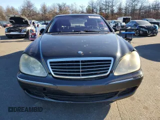 2004 Mercedes-Benz S-Class 5.0L with VIN WDBNG84J04A407348, listed as a Copart auction lot 80430614 with 160,172 mi miles and Salvage Title. Bid and sale history available at carsss.com. Image 5.
