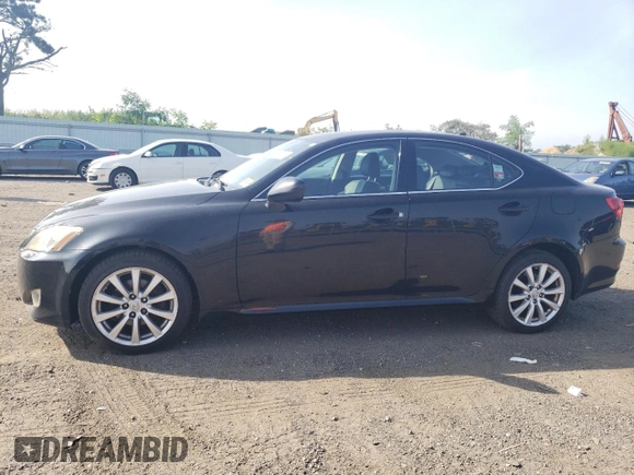 2007 Lexus IS 250 with VIN JTHCK262075012298, listed as a Copart auction lot 66276613 with 103,418 mi miles and Clean title. Bid and sale history available at DreamBid. Image 1.