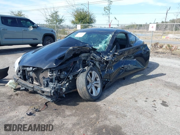 2012 Hyundai Genesis Coupe 2.0T with VIN KMHHT6KD2CU065910, listed as a IAAI auction lot 41430497 with 206,914 mi miles and . Bid and sale history available at DreamBid. Image 2.