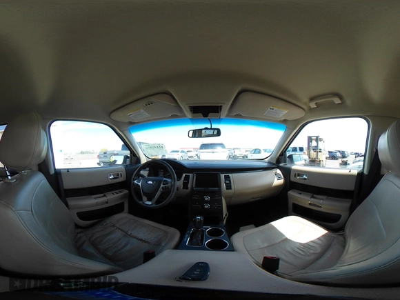 2015 Ford Flex SEL with VIN 2FMHK6C85FBA09233, listed as a IAAI auction lot 42142972 with 221,909 mi miles. Bid and sale history available at carsss.com. Image 18.
