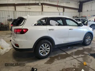 2019 Kia Sorento LX z VIN 5XYPGDA38KG437641, wystawiony jako Copart lot #57094315 z przebiegiem 48 936 mil mil oraz Szkoda całkowita • Salvage title. Historia ofert i sprzedaży dostępna na DreamBid. Obrazek 3.