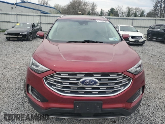 2019 Ford Edge SEL with VIN 2FMPK4J9XKBB18955, listed as a Copart auction lot 54442795 with 72,565 mi miles and Salvage Title. Bid and sale history available at carsss.com. Image 5.
