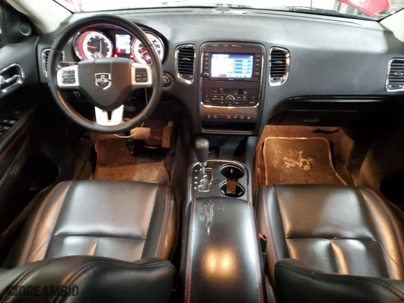 2012 Dodge Durango R/T with VIN 1C4SDJCT3CC331036, listed as a Copart auction lot 48313235 with 137,187 mi miles and Salvage Title. Bid and sale history available at carsss.com. Image 8.