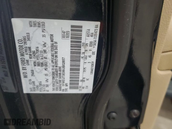 2006 Ford Explorer XLT z VIN 1FMEU73E06UB02857, wystawiony jako Copart lot #57403205 z przebiegiem 186 605 mil mil oraz Szkoda całkowita • Salvage title. Historia ofert i sprzedaży dostępna na DreamBid. Obrazek 13.