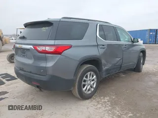 2020 Chevrolet Traverse LT Cloth with VIN 1GNERGKW3LJ161664, listed as a IAAI auction lot 41637221 with 64,180 mi miles. Bid and sale history available at carsss.com. Image 4.