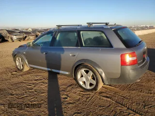 2005 Audi allroad A6 V8 with VIN WA1YD64BX5N006740, listed as a Copart auction lot 85575884 with 156,730 mi miles and Salvage Title. Bid and sale history available at DreamBid. Image 2.
