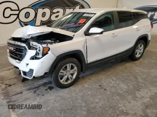 2024 GMC Terrain SLE с VIN 3GKALMEG0RL294299, выставлен на аукционе Copart как лот 65447615 с пробегом 46 061 миль миль и Чистый • Clean title. История ставок и продаж доступна на DreamBid. Изображение 1.