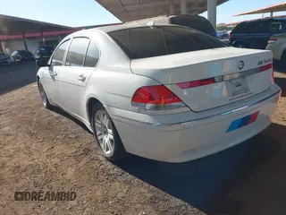 2003 BMW 7 Series 745Li with VIN WBAGN63403DR11506, listed as a IAAI auction lot 41350546 with 193,766 mi miles and . Bid and sale history available at DreamBid. Image 3.