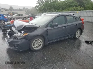 2018 Subaru Impreza Premium with VIN 4S3GTAB68J3717906, listed as a Copart auction lot 61579365 with 118,275 mi miles and Salvage title. Bid and sale history available at DreamBid. Image 1.