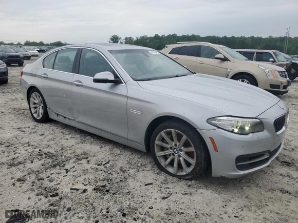 2014 BMW 5 Series 535i with VIN WBA5B1C59ED474829, listed as a Copart auction lot 54089485 with 202,433 mi miles and Clean Title. Bid and sale history available at carsss.com. Image 4.