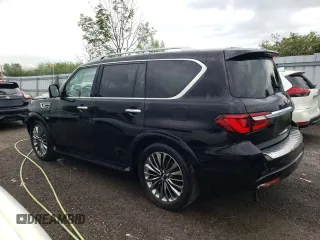 2019 Infiniti QX80 LUXE with VIN JN8AZ2NC6K9461067, listed as a Copart auction lot 61438343 with 105,102 mi miles. Bid and sale history available at carsss.com. Image 2.