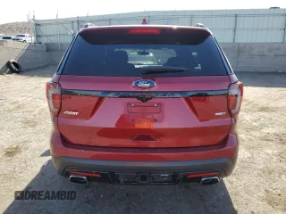 2017 Ford Explorer Sport with VIN 1FM5K8GT8HGD43510, listed as a Copart auction lot 51639995 with 751,058 mi miles and Salvage Title. Bid and sale history available at carsss.com. Image 6.