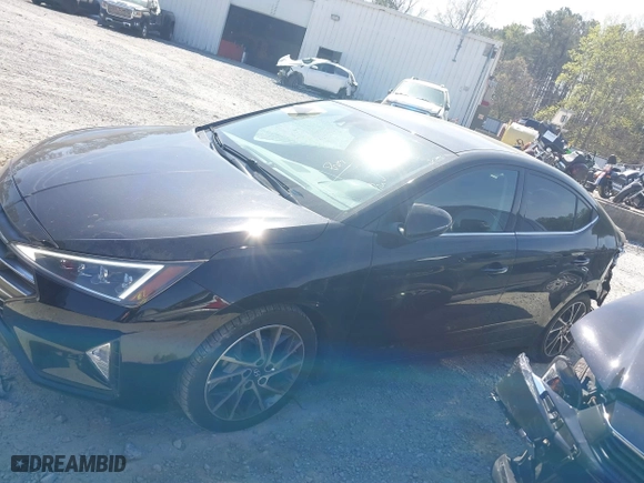 2019 Hyundai Elantra SEL with VIN 5NPD84LF7KH473417, listed as a IAAI auction lot 41903516 with 70,088 mi miles. Bid and sale history available at carsss.com. Image 14.