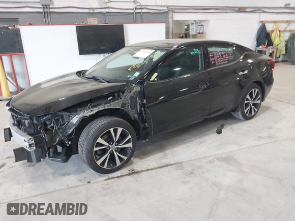 2017 Nissan Maxima SV with VIN 1N4AA6AP4HC448810, listed as a IAAI auction lot 42150840 with 114,916 mi miles and . Bid and sale history available at DreamBid. Image 2.