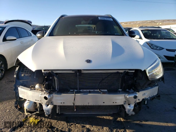 2021 Mercedes-Benz GLC with VIN W1N0G6EBXMF945798, listed as a Copart auction lot 88823235 with 34,317 mi miles and Salvage Title. Bid and sale history available at carsss.com. Image 5.