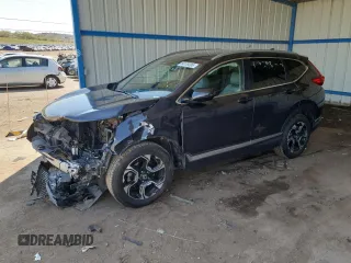 2019 Honda CR-V Touring с VIN 7FARW2H97KE023708, выставлен на аукционе Copart как лот 54079095 с пробегом 97 741 миль миль и Списание • Salvage title. История ставок и продаж доступна на DreamBid. Изображение 1.