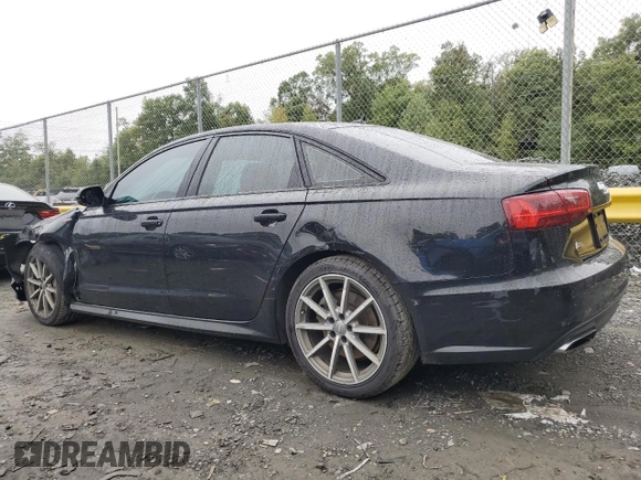 2018 Audi A6 Sport with VIN WAUF3AFC2JN107013, listed as a Copart auction lot 72596594 with 91,714 mi miles and Salvage Title. Bid and sale history available at carsss.com. Image 2.