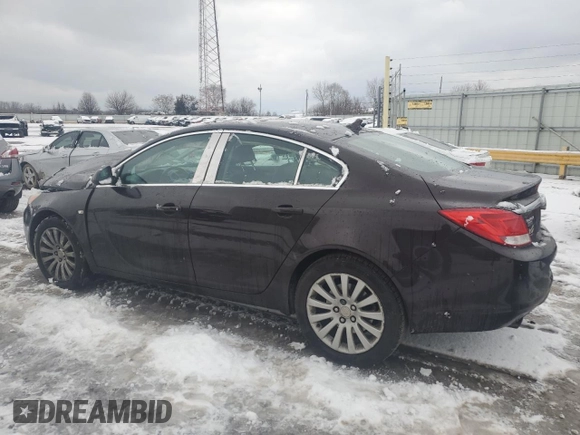 2011 Buick Regal CXL Turbo TO1 with VIN W04GV5EV5B1048859, listed as a Copart auction lot 85644734 with 114,205 mi miles and Non Repairable. Bid and sale history available at carsss.com. Image 2.