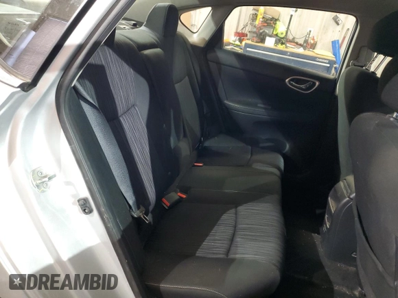 2019 Nissan Sentra SV with VIN 3N1AB7AP1KY272748, listed as a Copart auction lot 46336665 with 55,771 mi miles and Salvage Title. Bid and sale history available at DreamBid. Image 10.