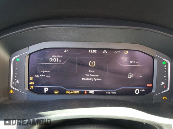 2023 Volkswagen Atlas SEL Premium R-Line with VIN 1V2FR2CA7PC512961, listed as a Copart auction lot 76482044 with 50,879 mi miles and Non repairable. Bid and sale history available at DreamBid. Image 9.