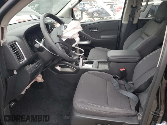 2024 Nissan Frontier Pro-4X with VIN 1N6ED1EK9RN612186, listed as a Copart auction lot 85501314 with 19,613 mi miles and Salvage title. Bid and sale history available at DreamBid. Image 7.