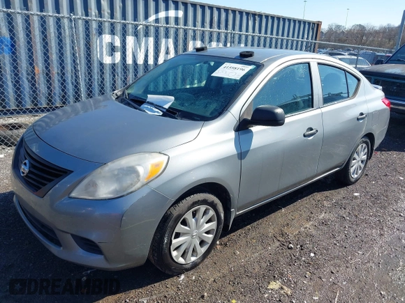 2014 Nissan Versa S Plus with VIN 3N1CN7AP8EL839703, listed as a IAAI auction lot 41598196 with 142,300 mi miles and . Bid and sale history available at DreamBid. Image 6.