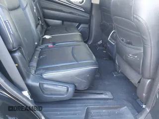 2019 Infiniti QX60 LUXE with VIN 5N1DL0MN0KC548592, listed as a IAAI auction lot 41305876 with 142,064 mi miles. Bid and sale history available at carsss.com. Image 8.