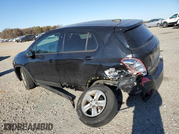 2021 Chevrolet Trax LS with VIN KL7CJNSB5MB342511, listed as a Copart auction lot 84068034 with 56,137 mi miles and Salvage Title. Bid and sale history available at carsss.com. Image 2.