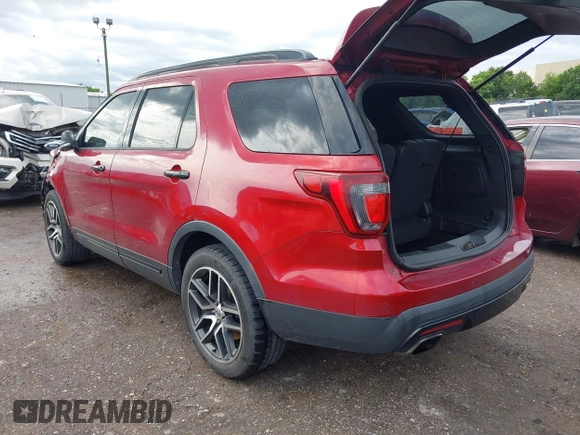 2016 Ford Explorer Sport with VIN 1FM5K8GTXGGC27286, listed as a IAAI auction lot 42529111 with 251,420 mi miles and . Bid and sale history available at DreamBid. Image 3.
