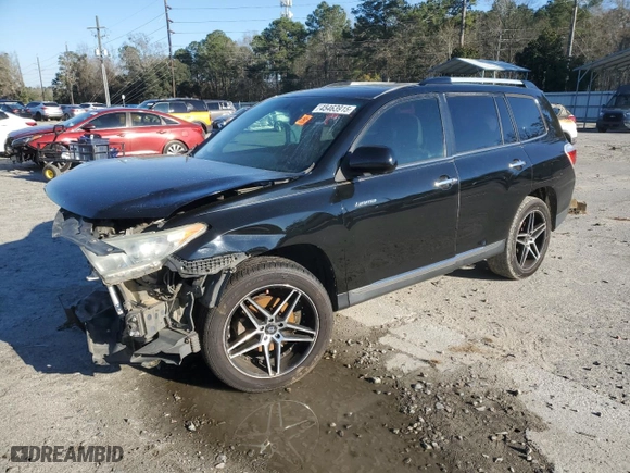 2012 Toyota Highlander Limited with VIN 5TDYK3EHXCS081300, listed as a Copart auction lot 45463915 with 0 mi miles and Salvage Title. Bid and sale history available at carsss.com. Image 1.