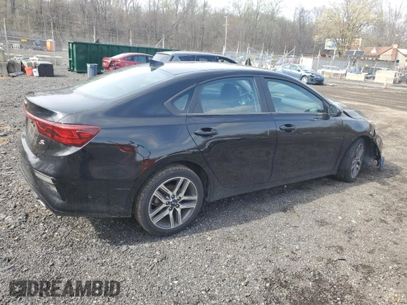 2019 Kia Forte S with VIN 3KPF34AD9KE072349, listed as a Copart auction lot 51484735 with 0 mi miles and Salvage Title. Bid and sale history available at carsss.com. Image 3.