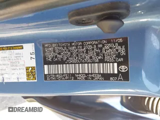2006 Toyota Prius with VIN JTDKB20U167060158, listed as a IAAI auction lot 41833528 with 1 mi miles. Bid and sale history available at carsss.com. Image 9.