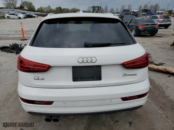2018 Audi Q3 Premium with VIN WA1BCCFS8JR009188, listed as a Copart auction lot 51174845 with 55,446 mi miles and Salvage Title. Bid and sale history available at carsss.com. Image 6.