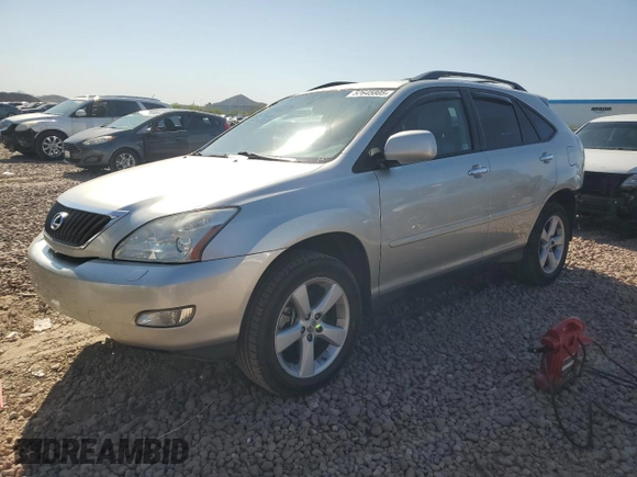 2008 Lexus RX 350 with VIN 2T2GK31U68C050703, listed as a Copart auction lot 52645805 with 130,086 mi miles and Salvage Title. Bid and sale history available at DreamBid. Image 1.