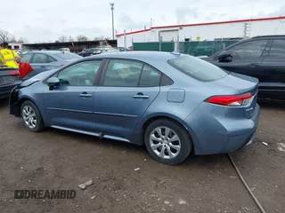 2020 Toyota Corolla LE with VIN 5YFEPRAE5LP101660, listed as a IAAI auction lot 41951688 with 55,153 mi miles. Bid and sale history available at carsss.com. Image 15.