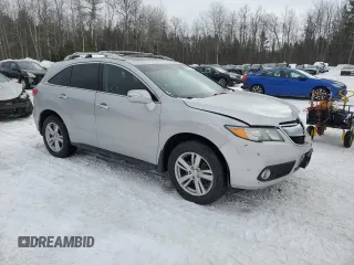 2015 Acura RDX Tech Pkg with VIN 5J8TB4H5XFL804605, listed as a Copart auction lot 43265275 with 150,430 mi miles and Salvage Title. Bid and sale history available at carsss.com. Image 4.