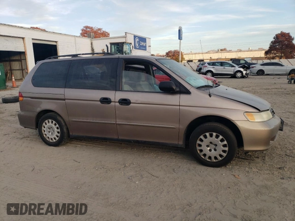 2003 Honda Odyssey LX z VIN 5FNRL18533B084504, wystawiony jako Copart lot #52674495 z przebiegiem 189 256 mil mil oraz Nie do naprawy • Non repairable. Historia ofert i sprzedaży dostępna na DreamBid. Obrazek 4.