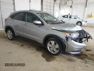 2020 Honda HR-V EX with VIN 3CZRU6H56LM727184, listed as a Copart auction lot 48011535 with 52,093 mi miles and Salvage Title. Bid and sale history available at carsss.com. Image 4.